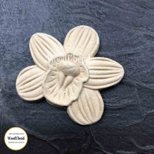 Simple Five Petal Flower WUB0347 5x5.5cm