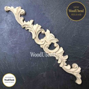 Pediment WUB6044 5.7x32.7cm